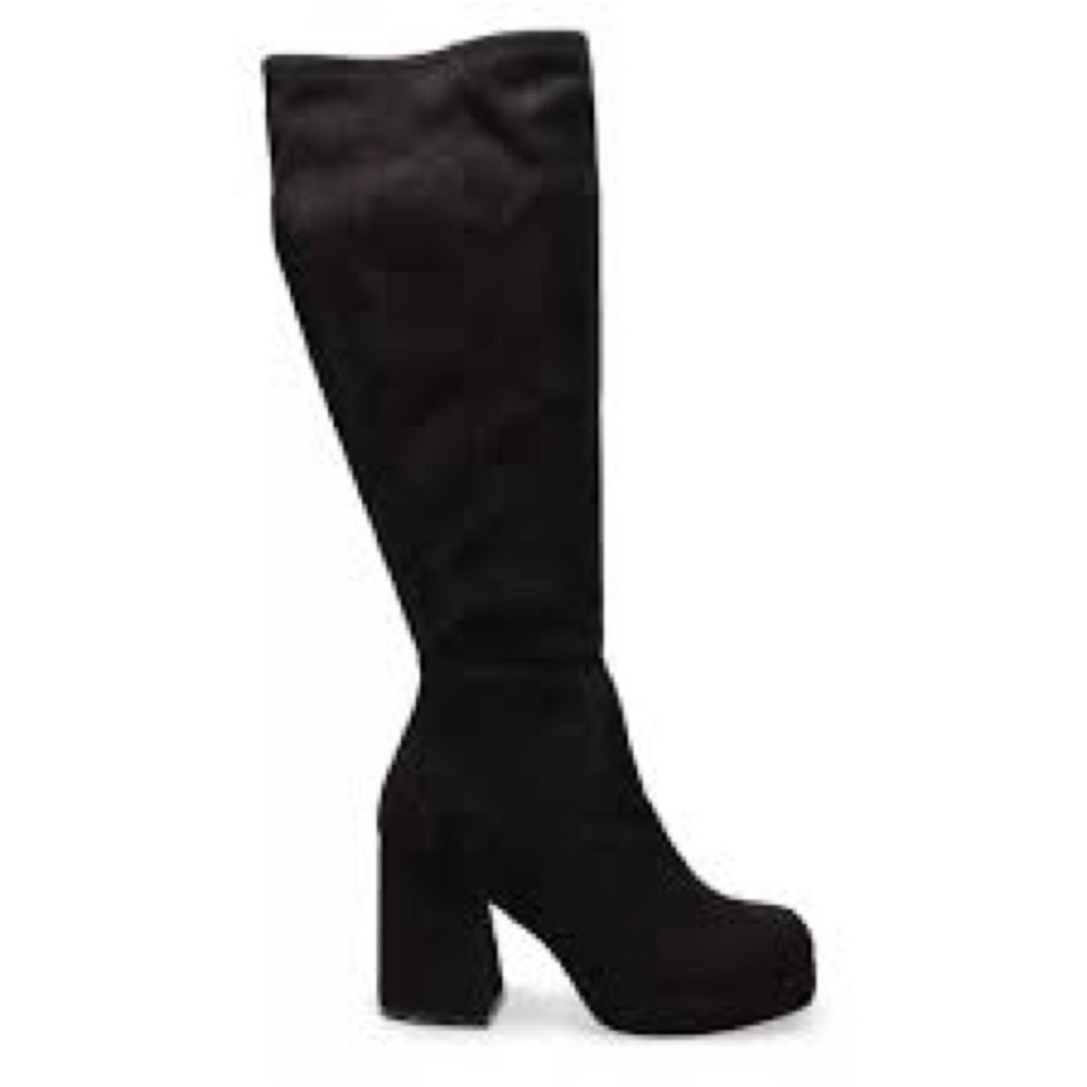 Elegant Black Knee-High Boots